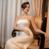 Luminous Pearl Gown
