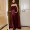 Crimson Midnight Gown